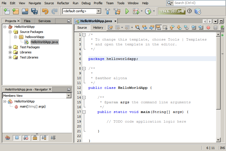 java project download in netbeans